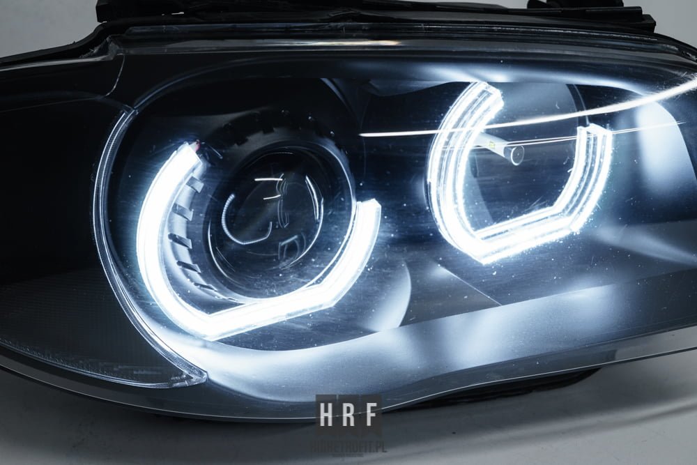 Regeneratie Verbazingwekkend AIDS Ringi LED podkowy BMW E90 - Soczewki samochodowe HID BI XENON