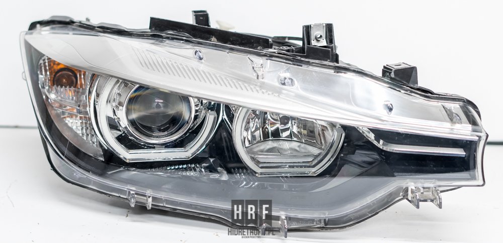 BMW 3 F30 LCI przeróbki lamp na BI XENON LED