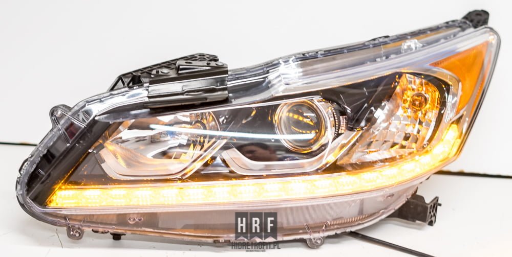 Honda Accord IX przeróbki lamp na BI XENON LED
